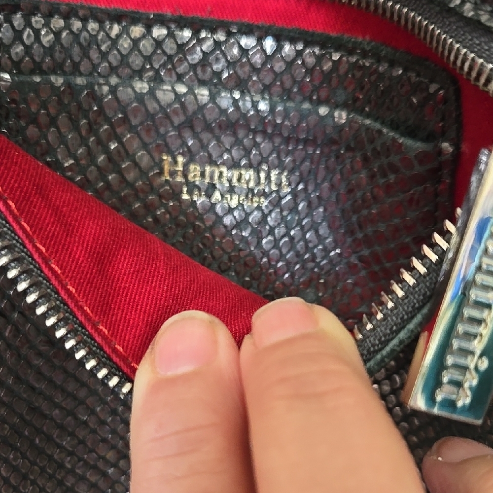 Hammitt Snake Texture Embossed Crossbody Bag - Picture 5 of 6